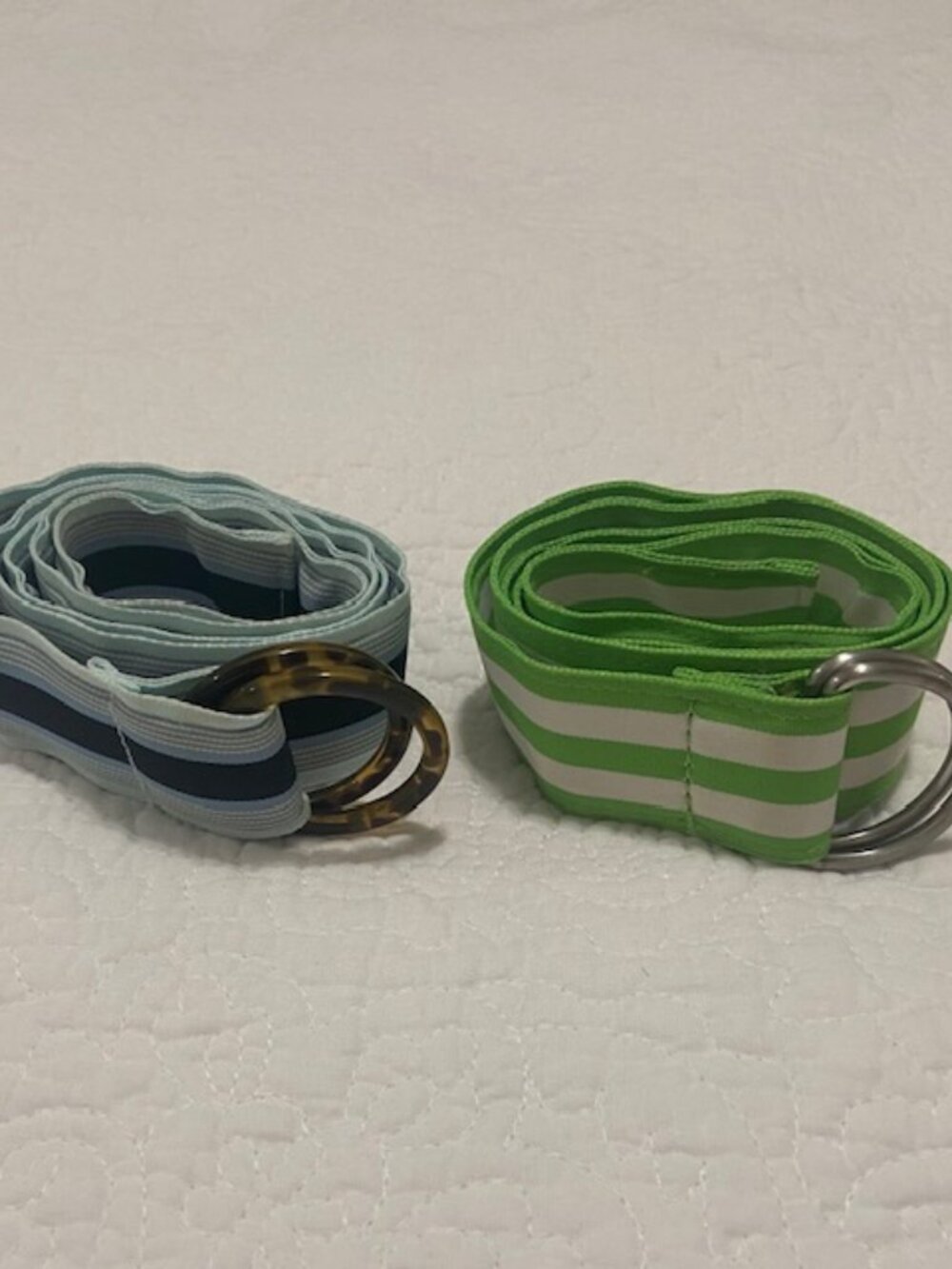 J. Crew Cloth Belts (2) Size S/M